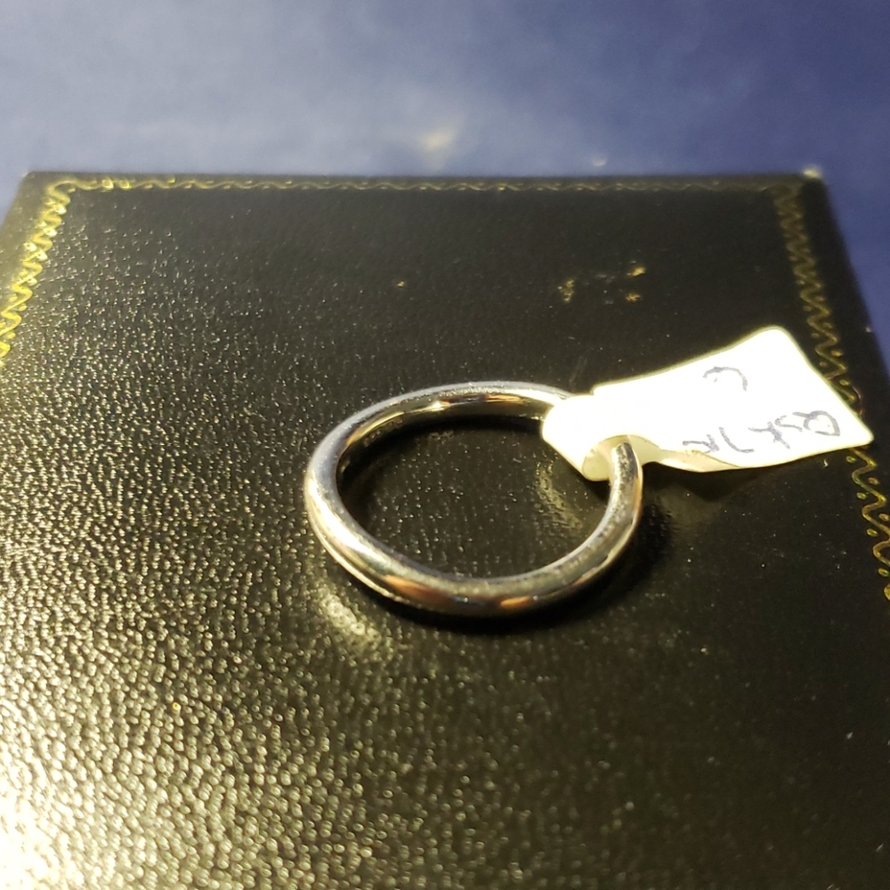 Sterling Silver Stackable Band Ring - Picture 2 of 3